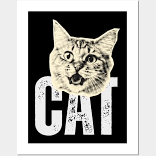 Cat T-shirt Posters and Art